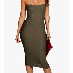 🆕 Boohoo bandage midi dress, US size 2